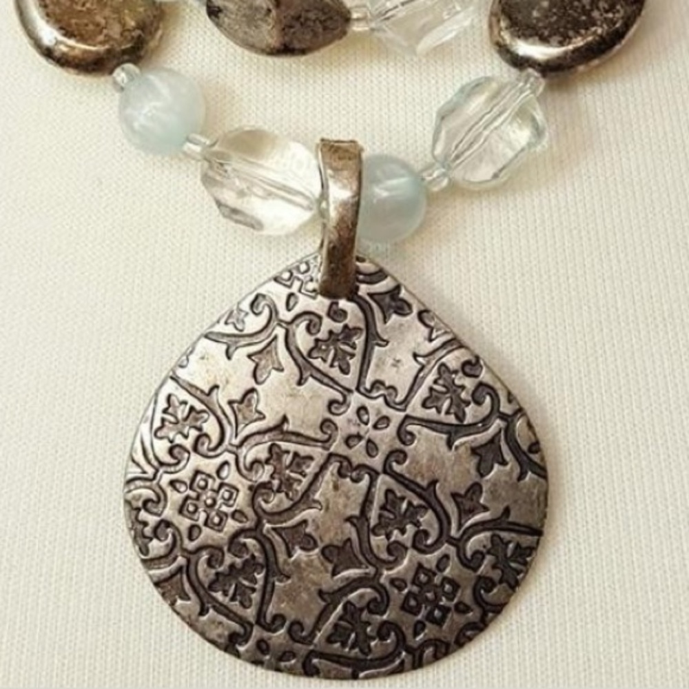 Premier Designs Casual Cool Silver Pendant